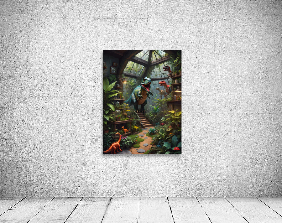 Jurassic Park Terrarium By ISHISH Wall Preview