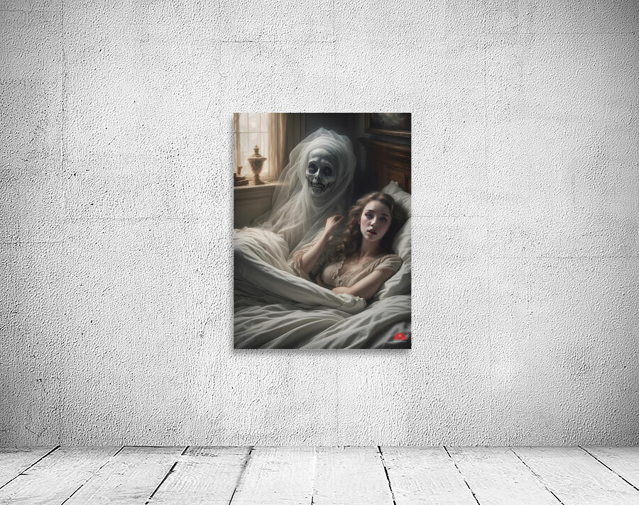 A Spine Chilling Day In Bed By ISHISH Wall Preview