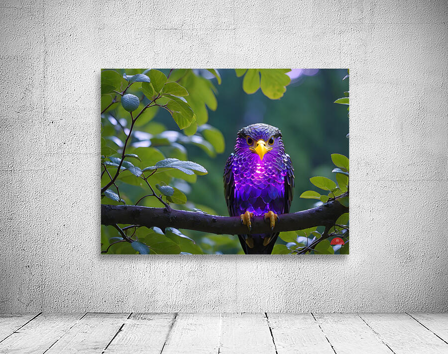 A  Amethyst Glass Eagle By ISHISH Wall Preview