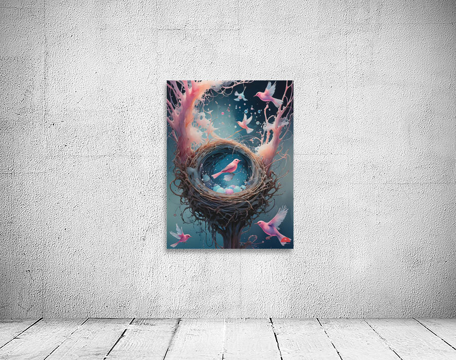 Gossamer Nest By ISHISH Wall Preview