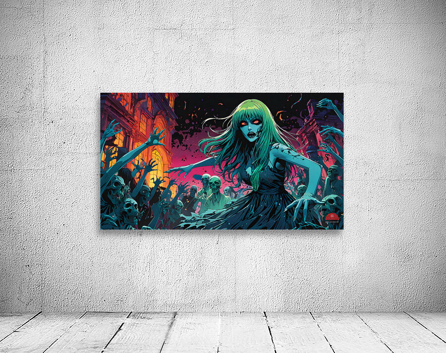 Living Dead Fresh Out Of The Grotto By ISHISH Wall Preview