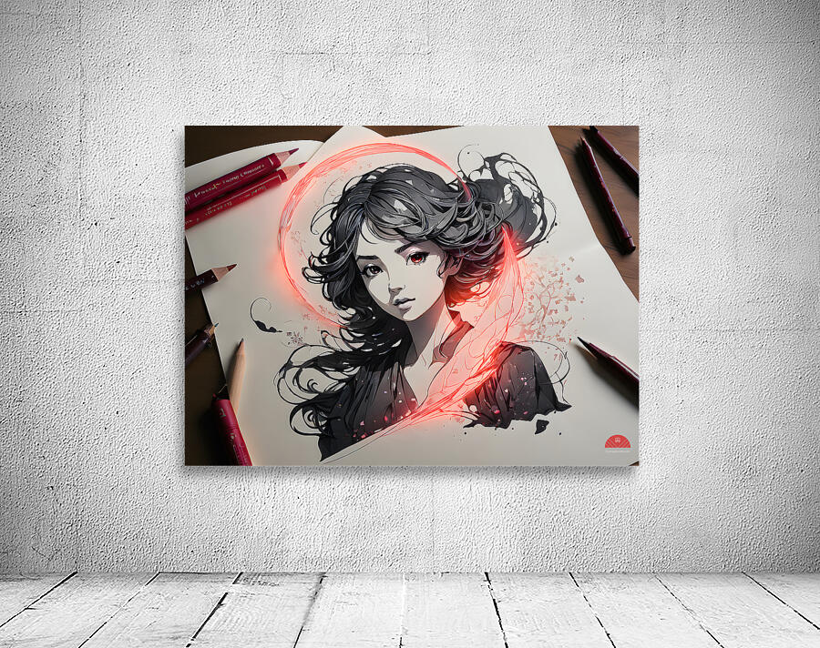 Magical Young Lady By ISHISH Wall Preview