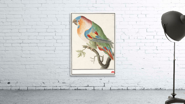 Swan in vintage style Wall Preview