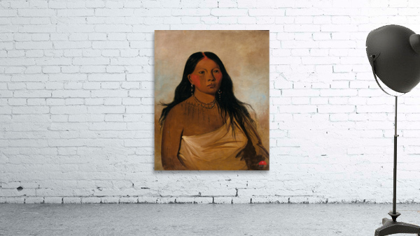 Káh-Kée-Tsee Thighs a Wichita Woman 1834 Wall Preview