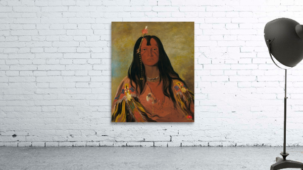 H’co-A-H’co-A-H’cotes-Min No Horns On His Head a Brave 1832 Wall Preview