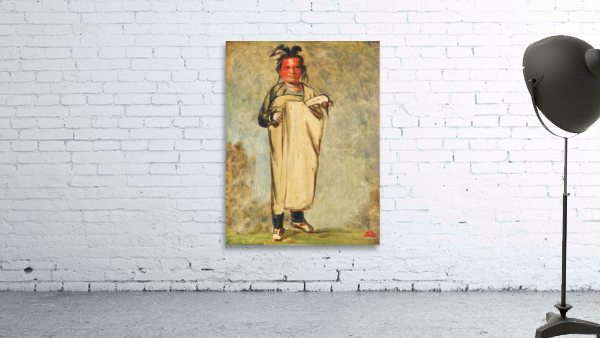 Káw-Kaw-Ne-Chóo-A a Brave 1828 Wall Preview