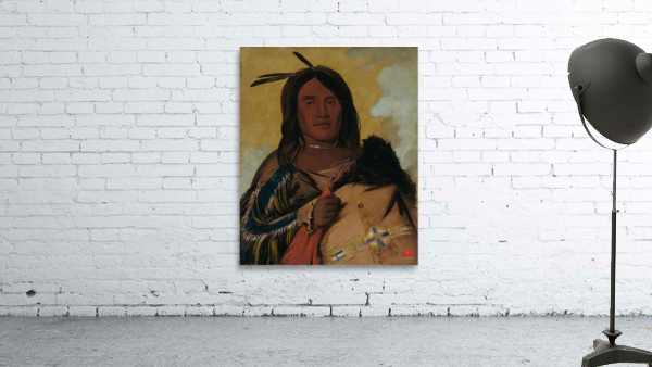 Ka-Pés-Ka-Da Shell Man An Oglala Brave 1832 Wall Preview