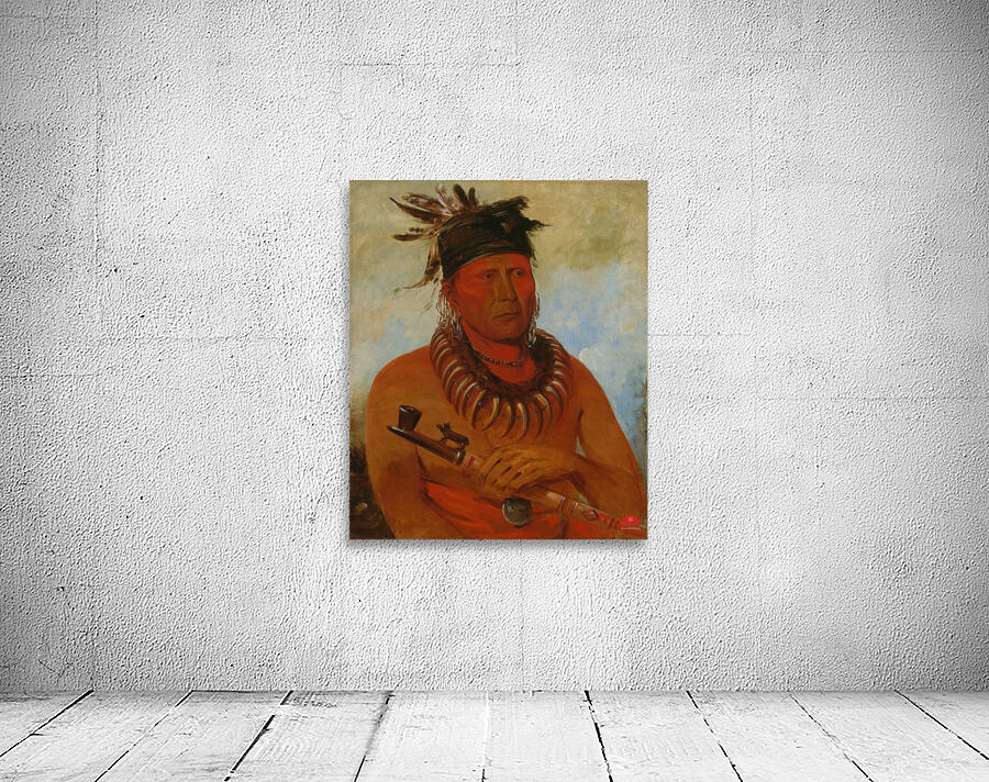 Háw-Che-Ke-Súg-Ga He Who Kills The Osages Chief of The Tribe 1832 Wall Preview