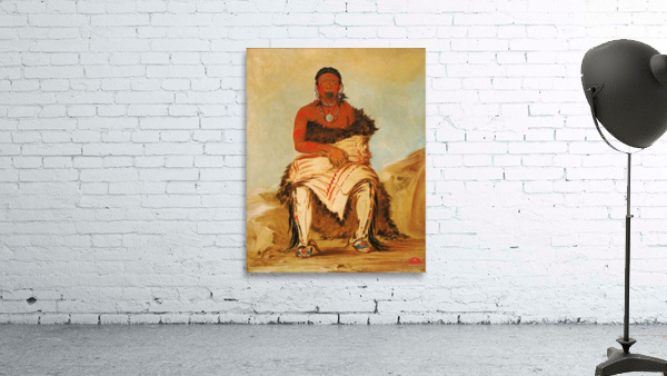 Lá-Shah-Le-Stáw-Hix Man Chief a Republican Pawnee 1832 Wall Preview