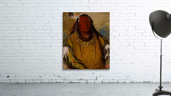 Pa-Ris-Ka-Roó-Pa Two Crows a Chief 1832 Wall Preview