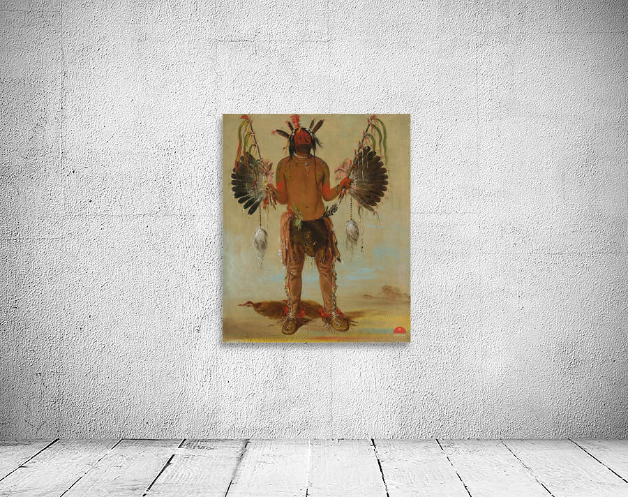Mah-Tó-He-Ha Old Bear a Medicine Man 1832 Wall Preview