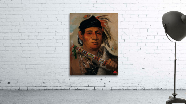 Mah-Kée-Mee-Teuv Grizzly Bear Chief of The Tribe 1831 Wall Preview