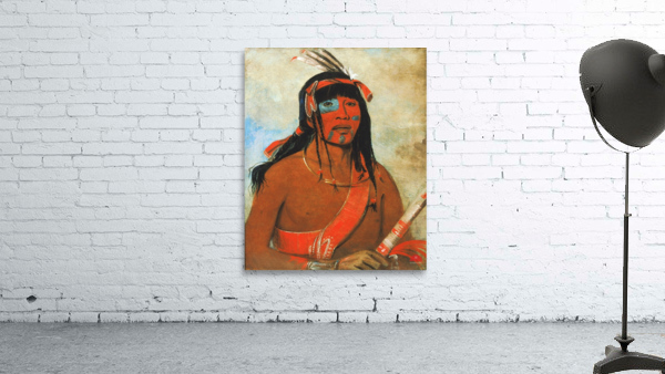 O-Tá-Wah The Ottaway a Warrior 1835 Wall Preview