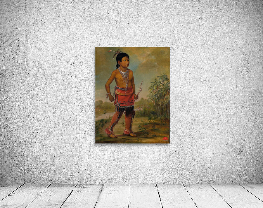 Osceola Nick-A-No-Chee a Boy 1840 Wall Preview