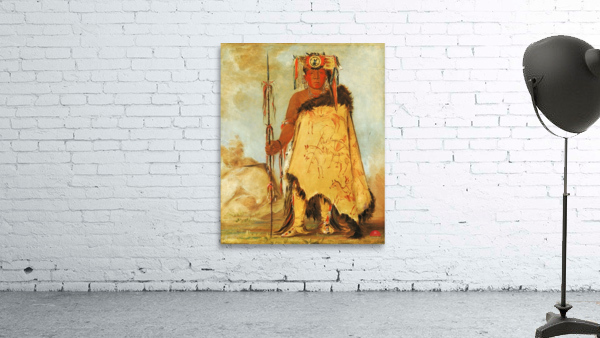 La-Wée-Re-Coo-Re-Shaw-Wee War Chief a Republican Pawnee 1832 Wall Preview