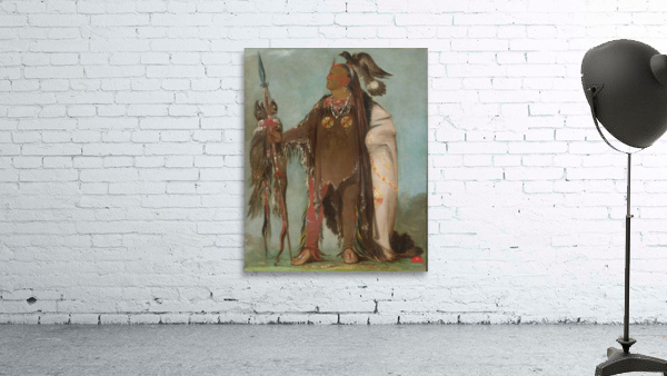 Pa-Rís-Ka-Róo-Pa Two Crows a Band Chief 1832 Wall Preview