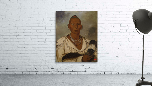 Múk-A-Tah-Mish-O-Káh-Kaik Black Hawk Prominent Sac Chief 1832 Wall Preview