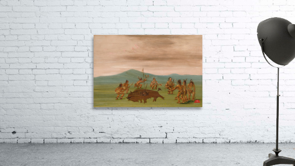 Medicine Buffalo of The Sioux 1837-1839 Wall Preview
