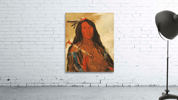 Né-Hee-Ó-Ee-Wóo-Tis Wolf On The Hill Chief of The Tribe 1832 Wall Preview