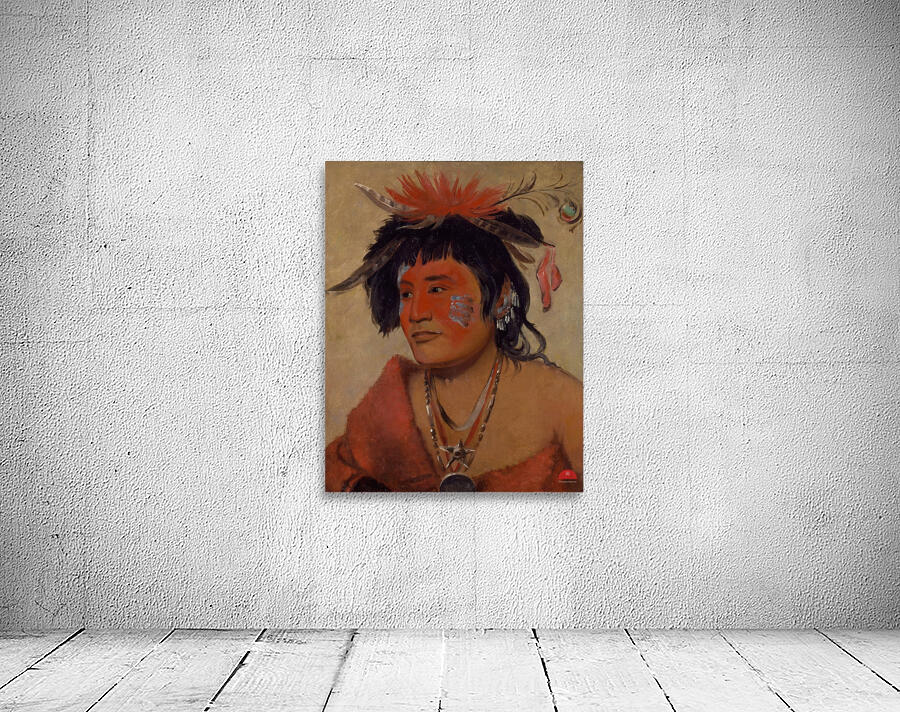 Pah-Shee-Náu-Shaw a Warrior 1831 Wall Preview