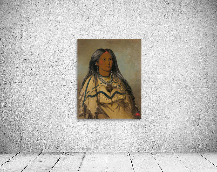 Sha-Kó-Ka Mint a Pretty Girl 1832 Wall Preview