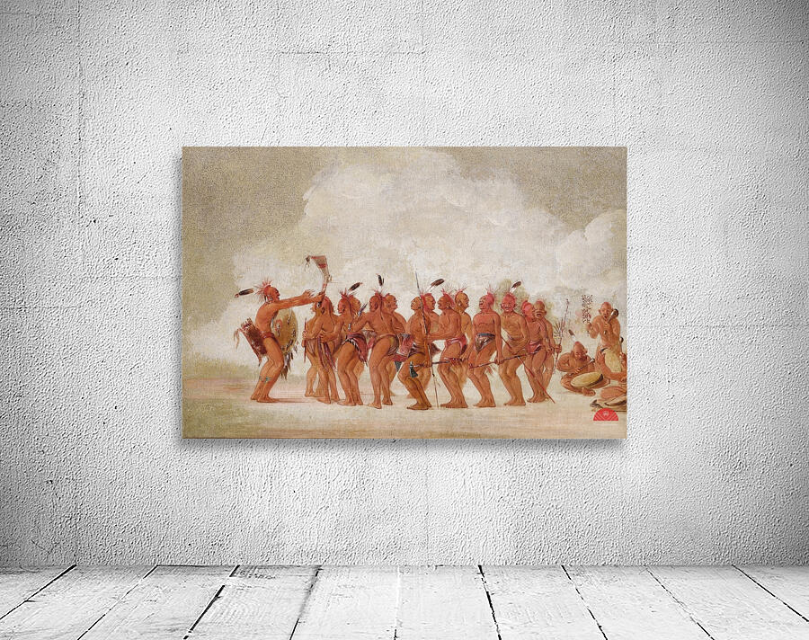 Slave Dance Sac And Fox 1835-1837 Wall Preview