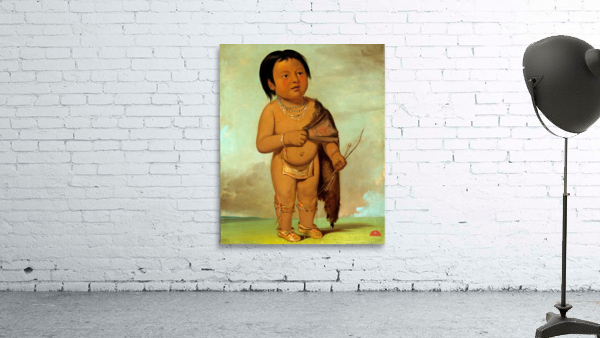 Tcha-Aés-Ka-Ding Grandson of Buffalo Bull’s Back Fat 1832 Wall Preview