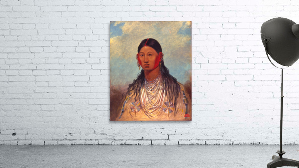 Koon-za-ya-me Female War Eagle 1844 Wall Preview