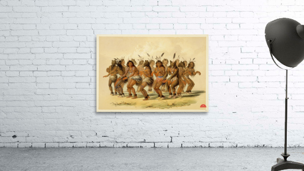The Bear Dance 1844 Wall Preview