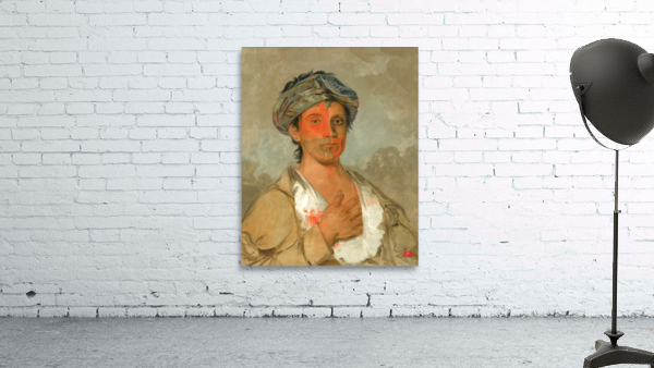 Pah-te-cóo-saw Straight Man Semicivilized 1830 Wall Preview