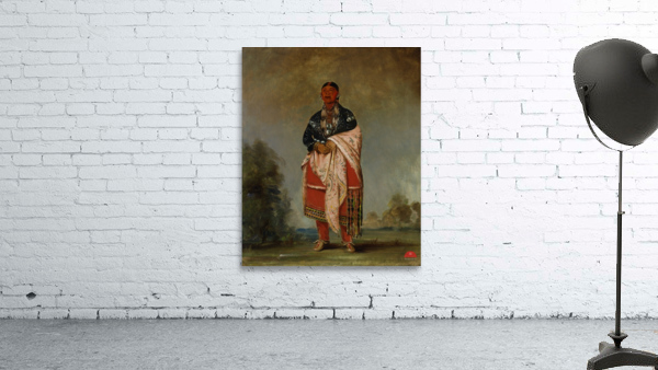 Wife of Kee-O-Kúk 1835 Wall Preview