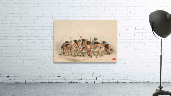 Buffalo Dance 1844 Wall Preview