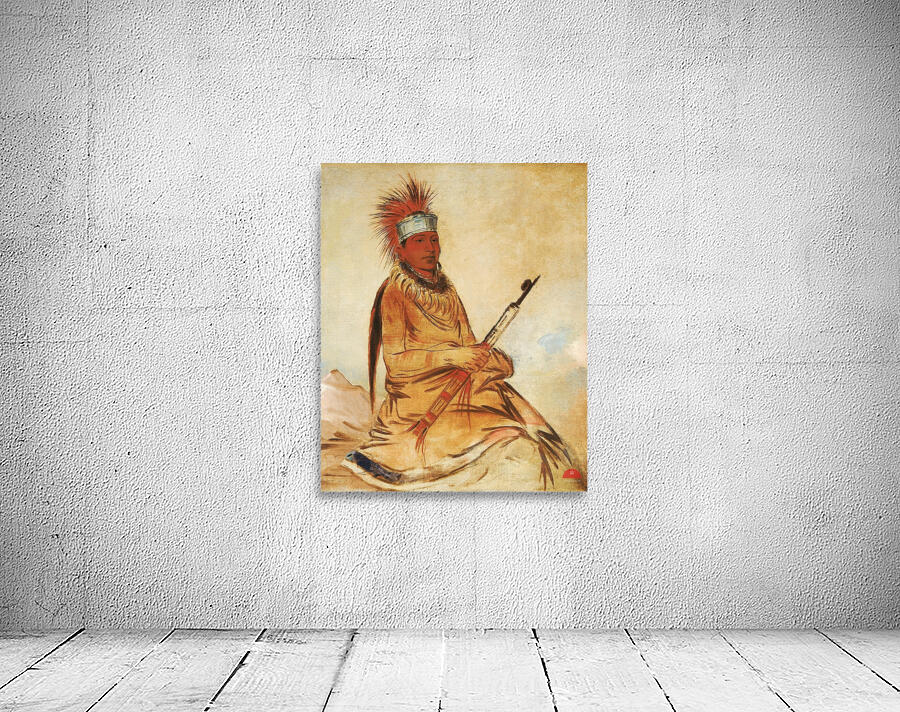 W’y-Ee-Yogh Man of Sense a Brave 1832 Wall Preview