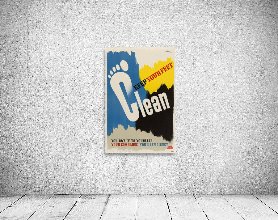Keep Your Feet Clean Wall Preview