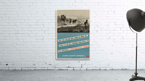 Now That Our Men Have Landed on Enemy Soil Wall Preview
