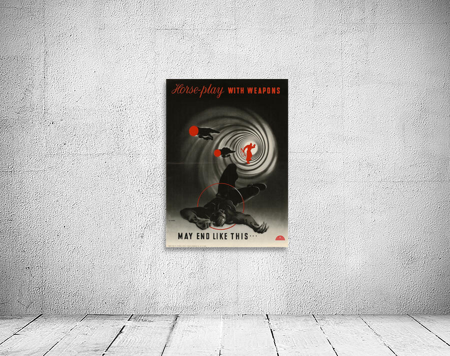 Horse-Play With Weapons May End Like This Wall Preview