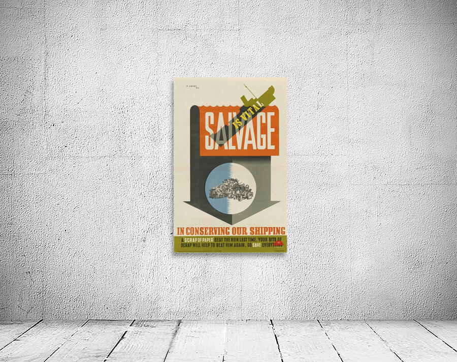 Salvage is Vital in Conserving out Shipping Wall Preview