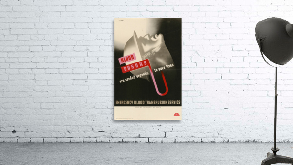 Blood Donors are Needed Urgently to Save Lives Wall Preview