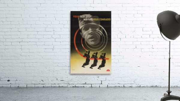 Your Talk May Kill Your Comrades Wall Preview