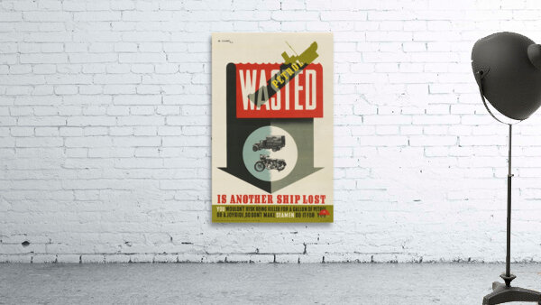 Wasted Petrol is Another Ship Lost Wall Preview