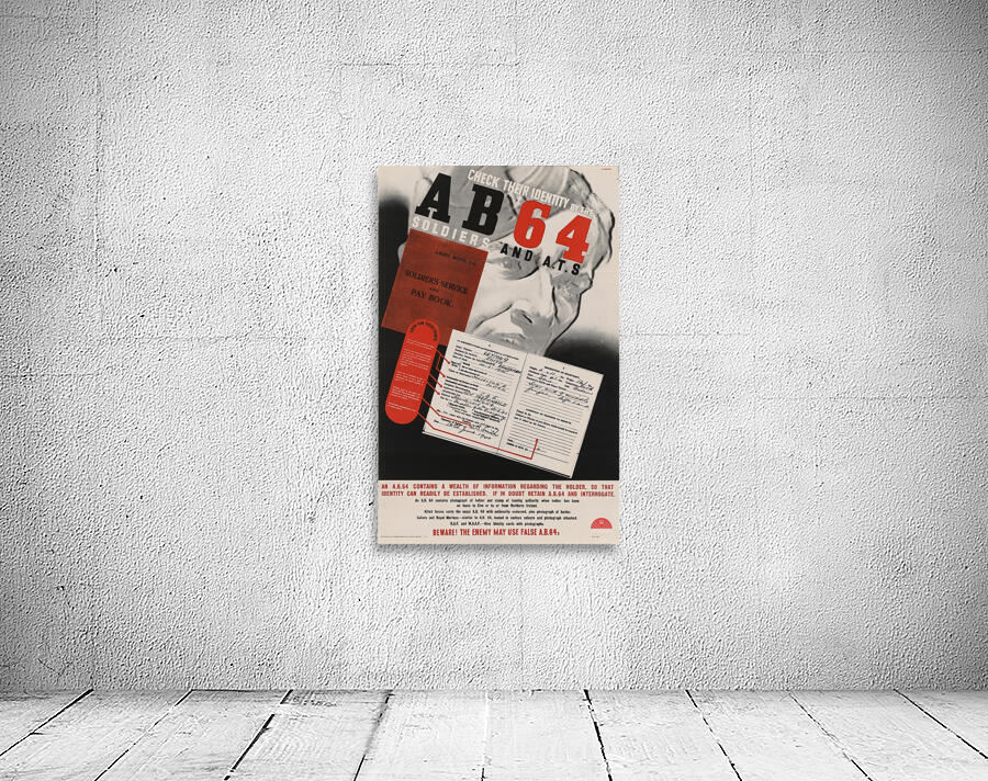 Check the Identity by the A.B. 64 Wall Preview