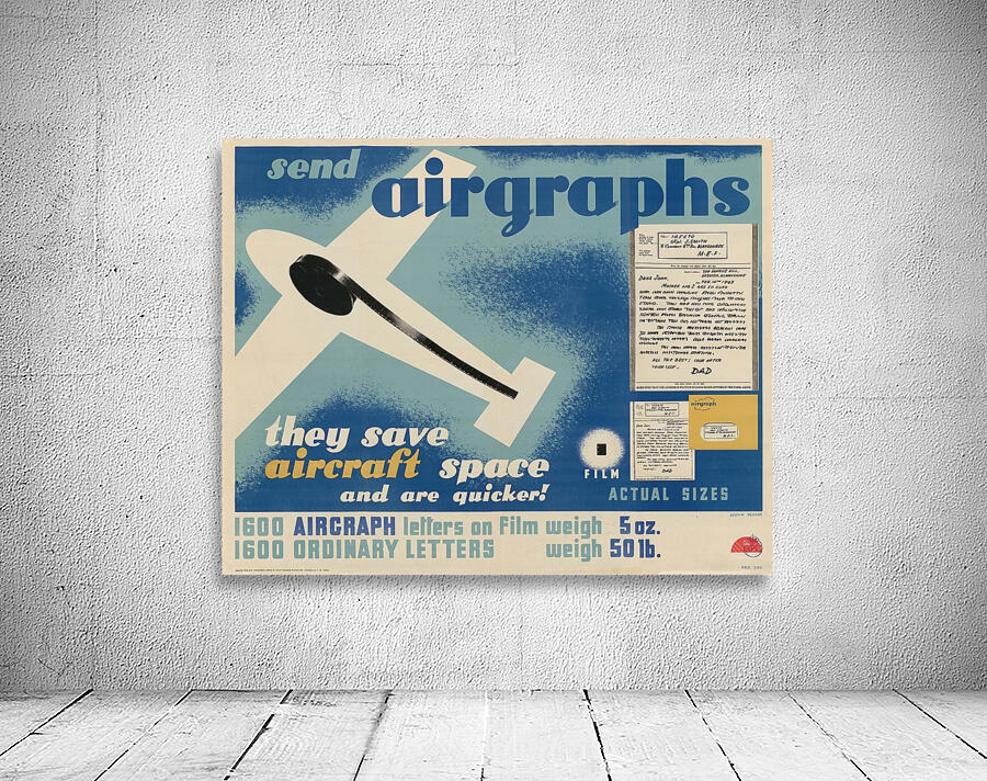 Send Airgraphs – They Save Aircraft Space and are Quicker! Wall Preview