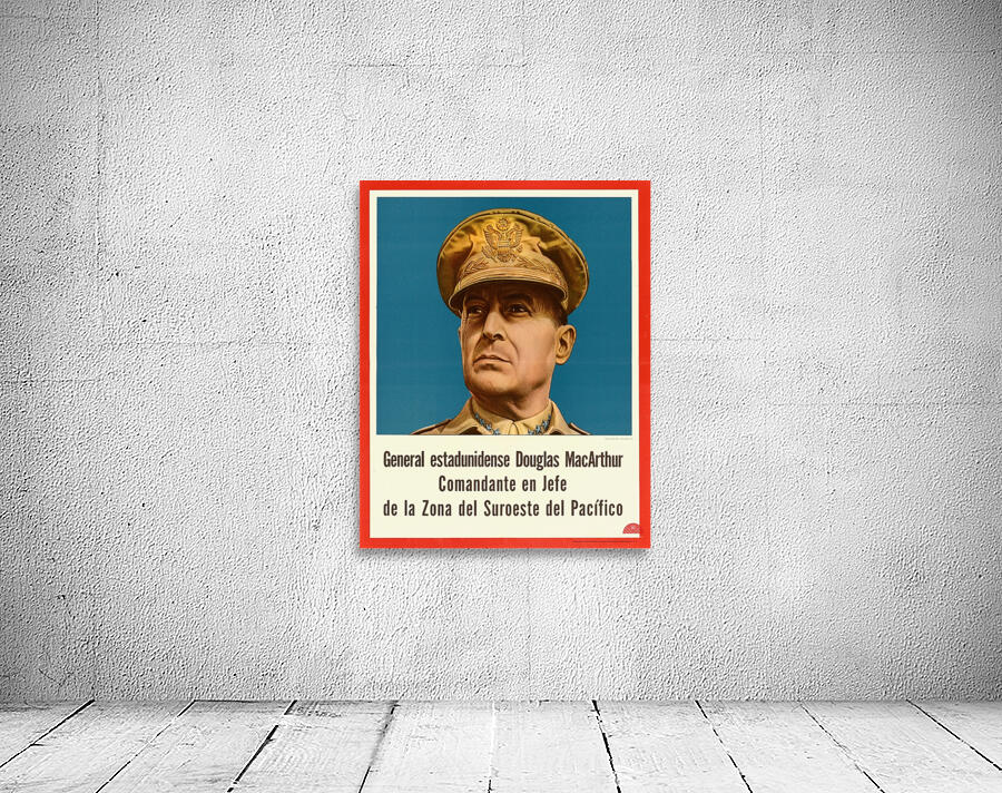 General Estadunidense Douglas MacArthur Wall Preview