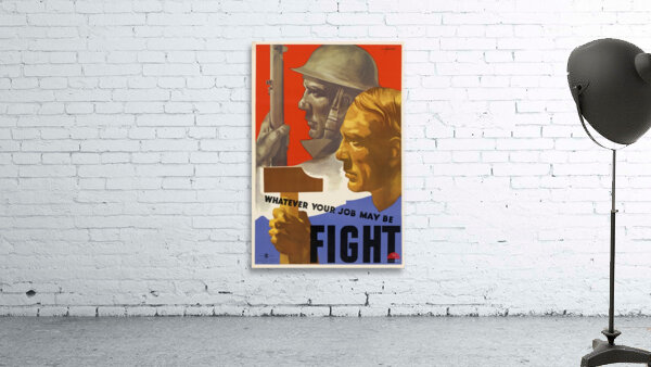 Whatever Your Job May Be Fight Wall Preview