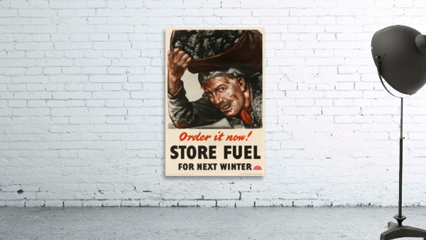 Order it Now! Store Fuel for Next Winter Wall Preview