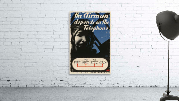 The Airman Depends on the Telephone Wall Preview