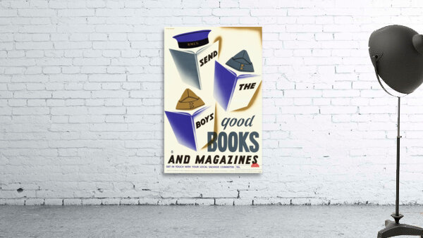 Send The Boys Good Books And Magazines Wall Preview