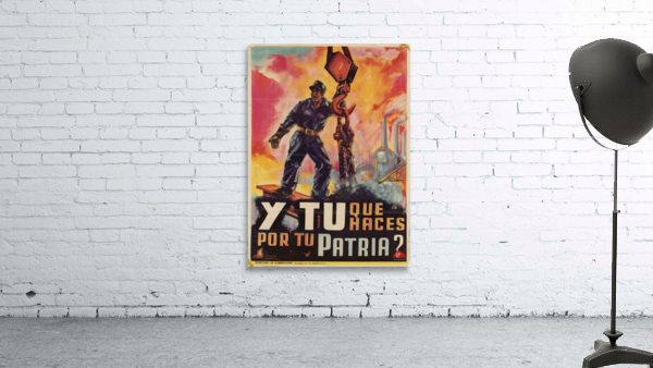 Y Tu Que Haces por Tu Patria Wall Preview