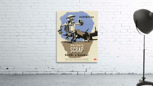 Private Scrap Builds a Bomber Wall Preview