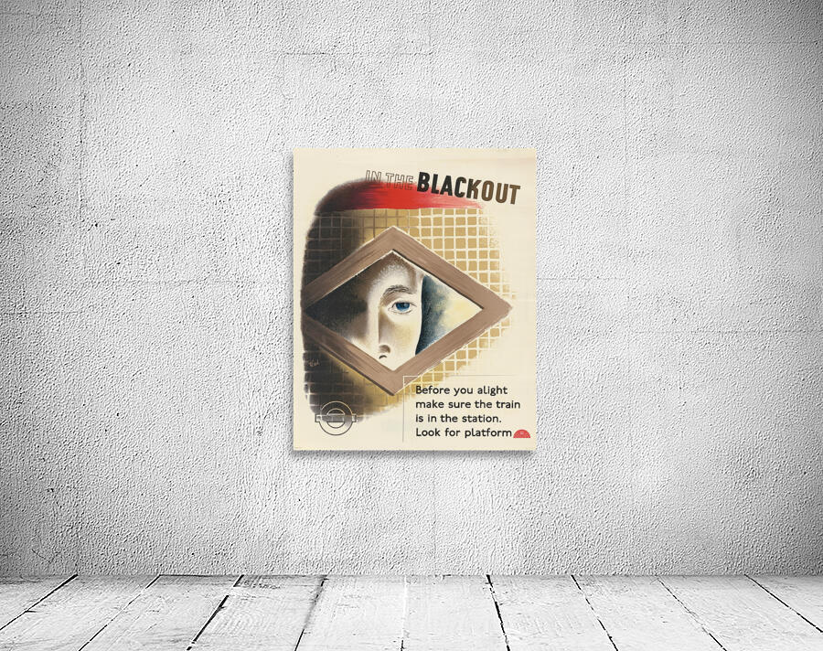 In the Blackout – Before You Alight Make Sure the Train is in the Station – Look for Platform Wall Preview